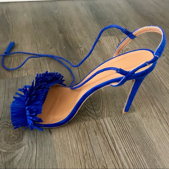 CHARLOTTE RUSSE Lace-up Heels - Picture 2 of 3